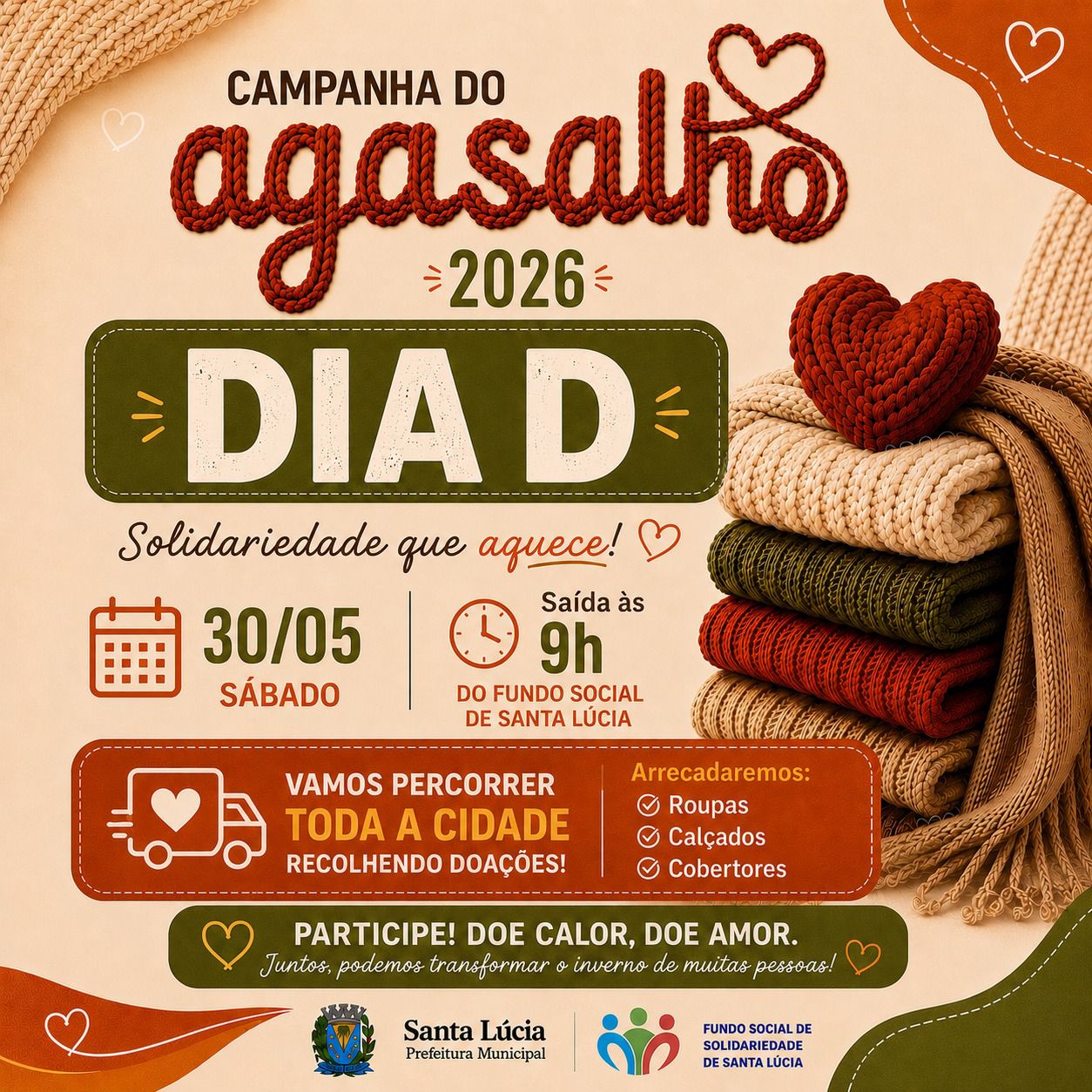 Campanha do agasalho 2026