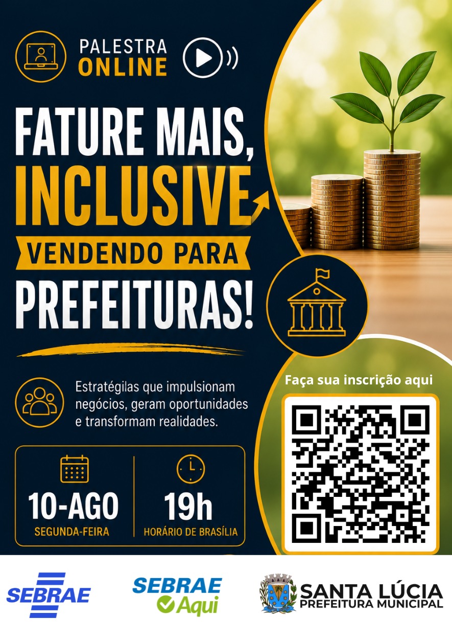 Fature Mais, inclusive vendendo para Prefeituras!