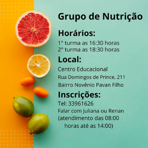 Grupo de Nutrição e Informações
