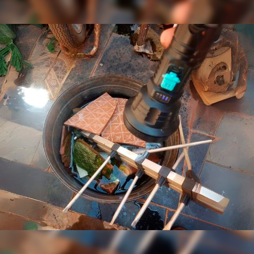 Projeto vigilância sanitária bloqueio realizado no nova santa Lúcia